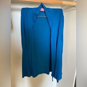 Always Indigo Teal Cardigan